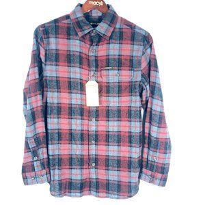 NWT Stanley Workwear Men's Flannel Button Up Plaid